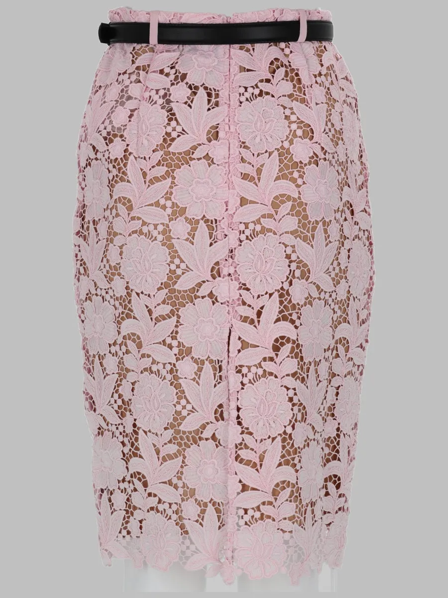 Skirt Lace Midi Pink sold by Lord & Taylor product image thumbnail 2