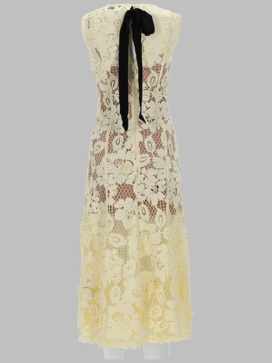 Midi Crochet Dress - Yellow sold by Lord & Taylor product image thumbnail 2