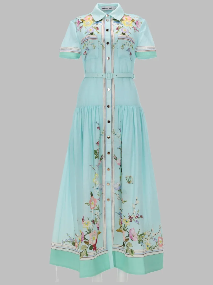 Midi Organza Dress Green sold by Lord & Taylor