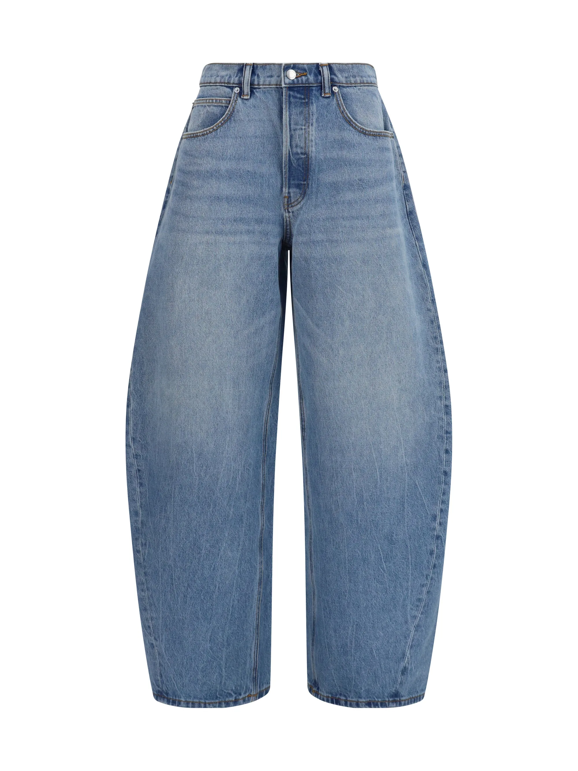 Balloon Jeans Crystal Embellished Vintage Light Indigo sold by Lord & Taylor