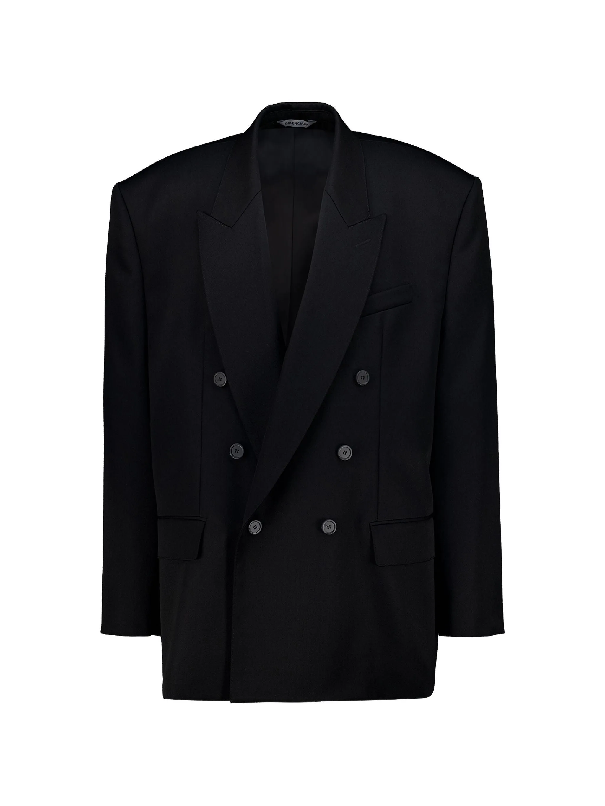 DOUBLE-BREASTED WOOL-GABARDINE JACKET sold by Lord & Taylor