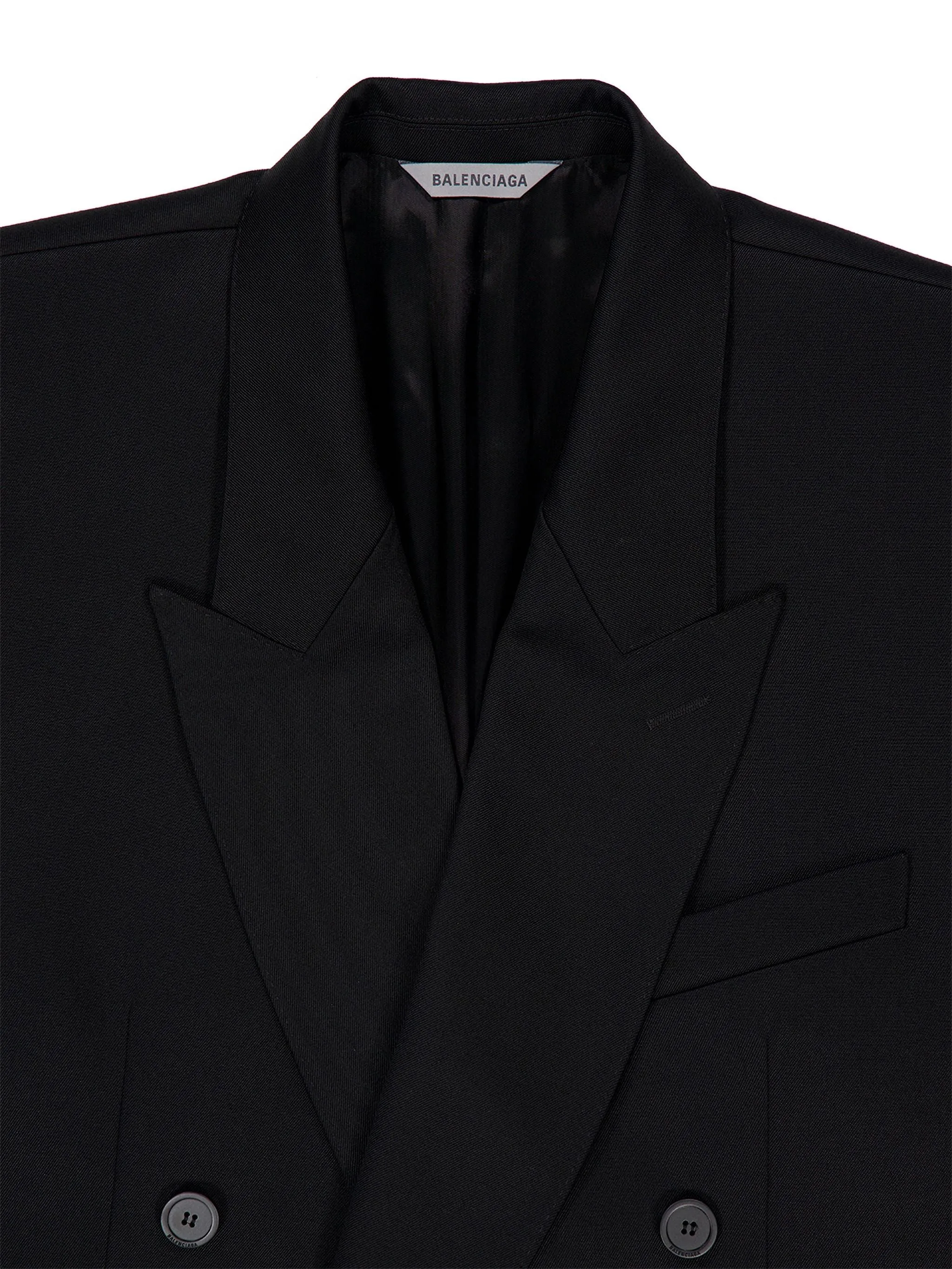 DOUBLE-BREASTED WOOL-GABARDINE JACKET sold by Lord & Taylor product image thumbnail 3