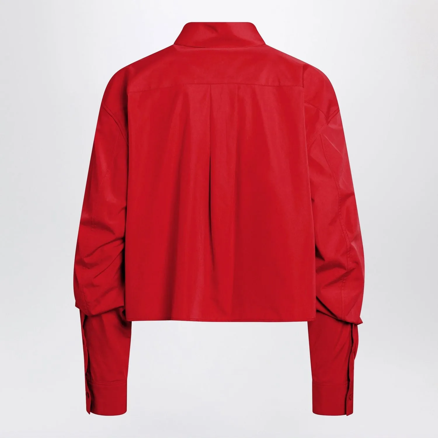 RED COTTON SHIRT sold by Lord & Taylor product image thumbnail 2