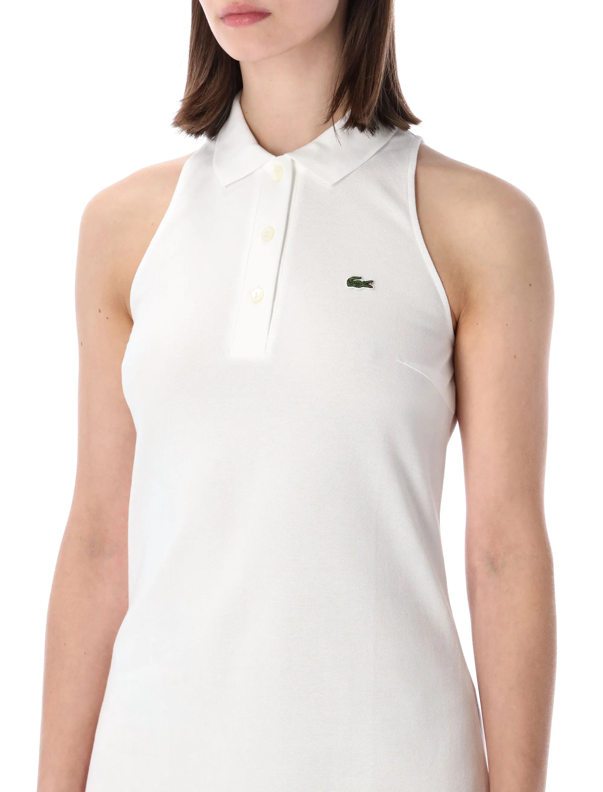 LACOSTE SLEEVELESS COTTON POLO DRESS sold by Lord & Taylor product image thumbnail 3