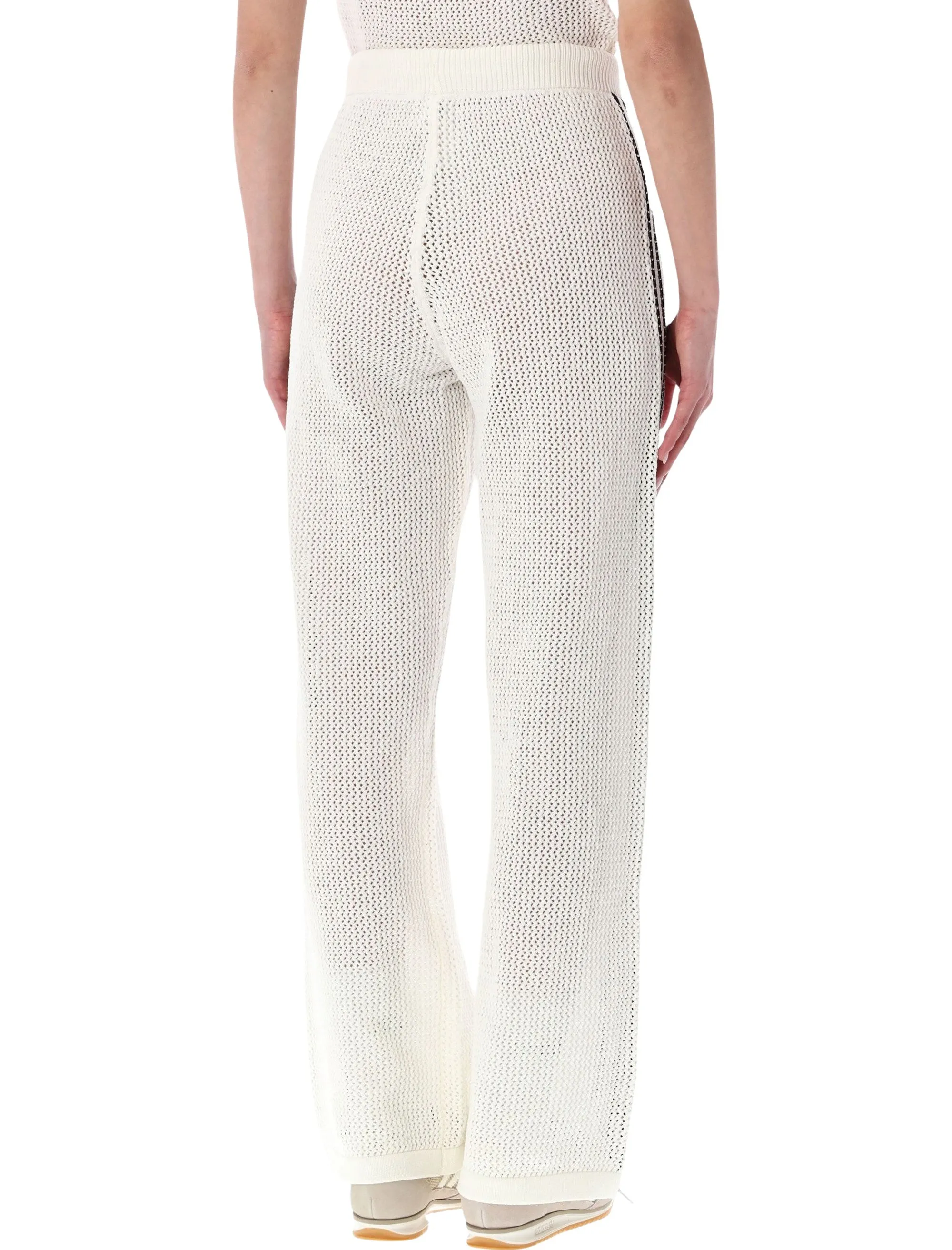 ADIDAS ORIGINALS WHITE CROCHET TRACK PANTS sold by Lord & Taylor product image thumbnail 2