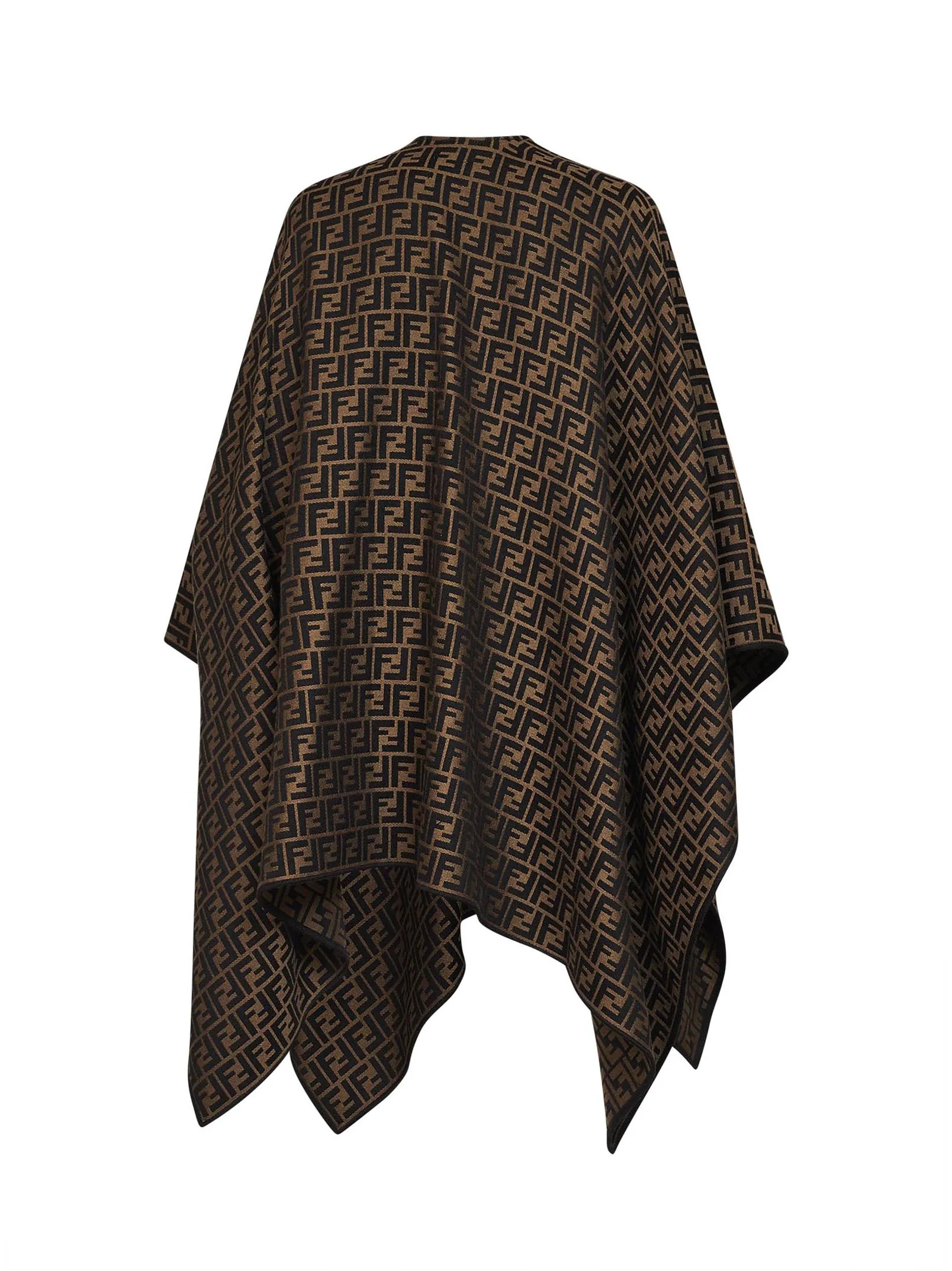Poncho in Wool and Silk Light Blue sold by Lord & Taylor product image thumbnail 2