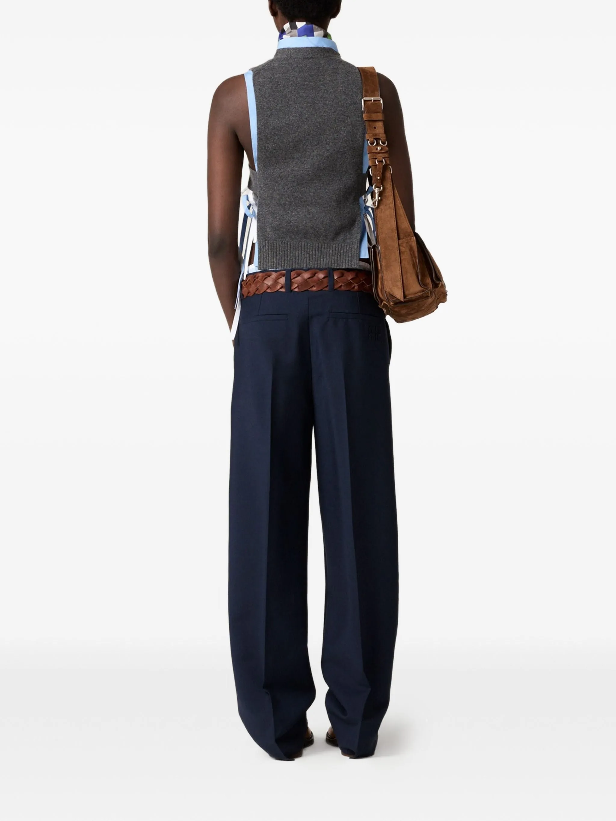 V-NECK LOGO VEST sold by Lord & Taylor product image thumbnail 3
