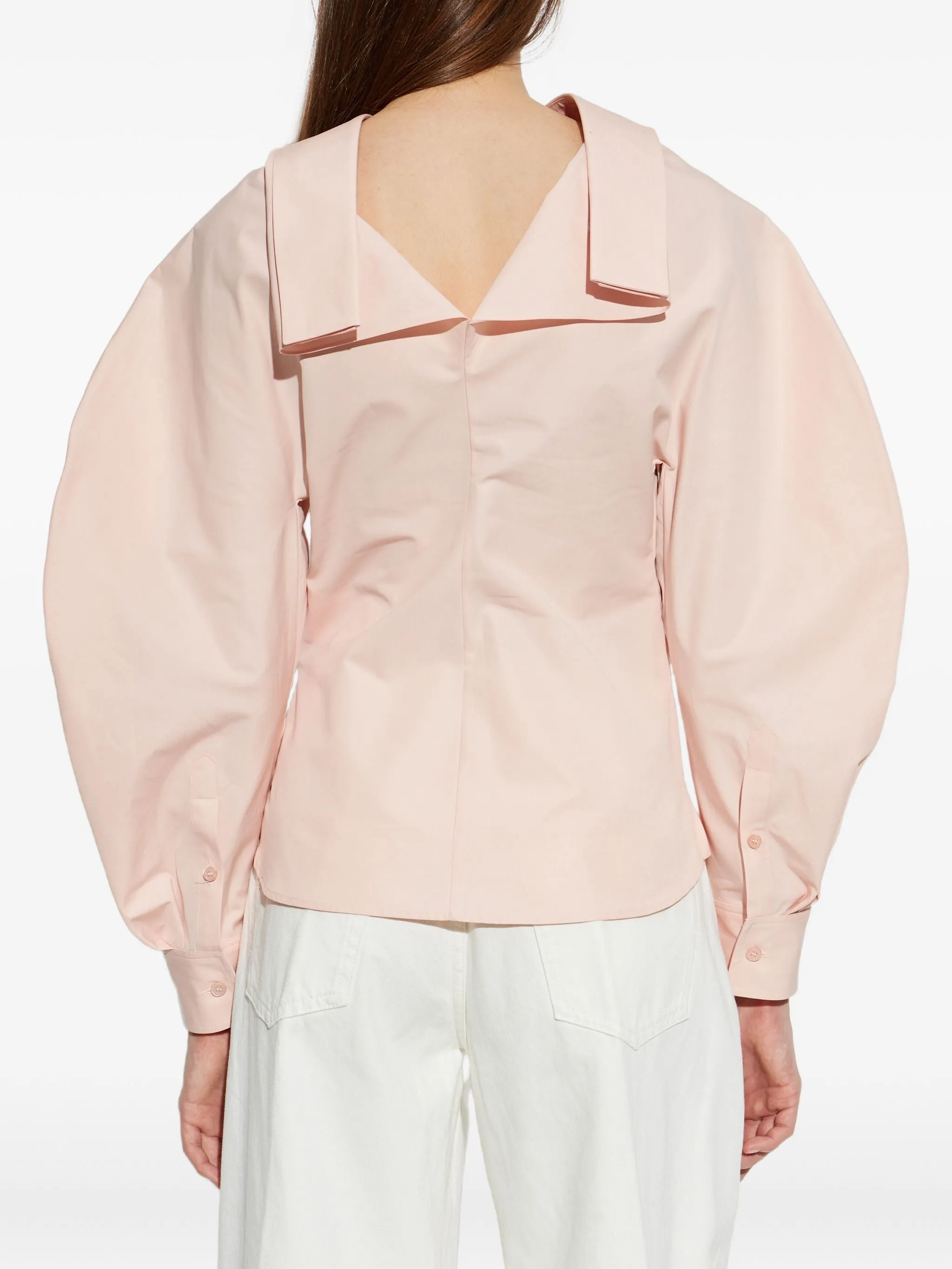 PUFF-SLEEVE BLOUSE sold by Lord & Taylor product image thumbnail 4
