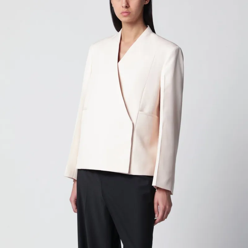 WOOL BLAZER IN TOILE made by Jil Sander