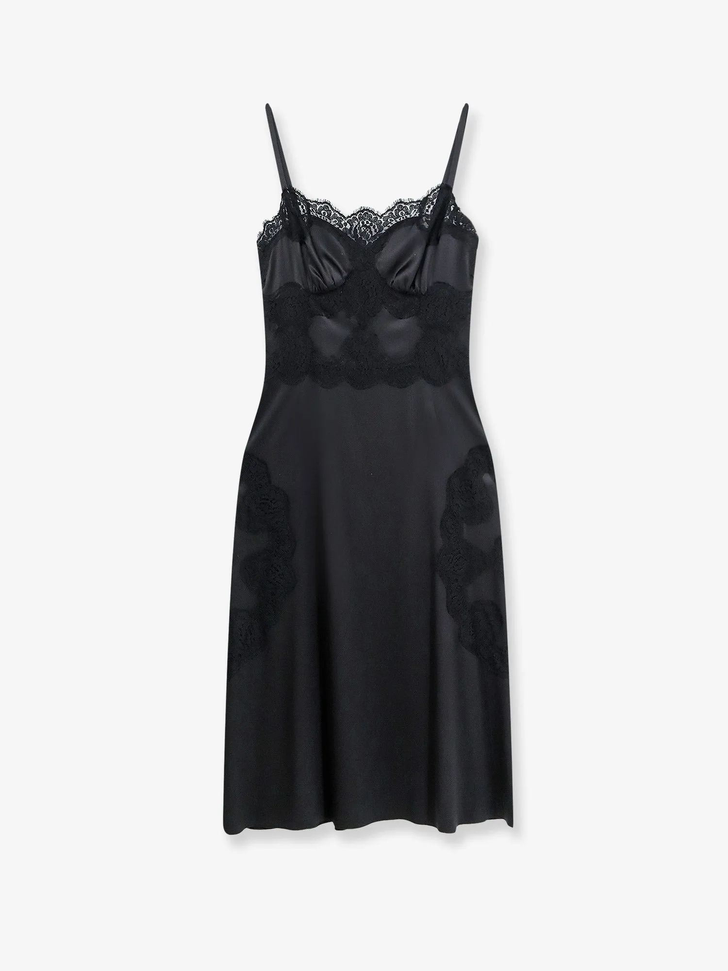 Slip Dress Silk-Blend Black sold by Lord & Taylor