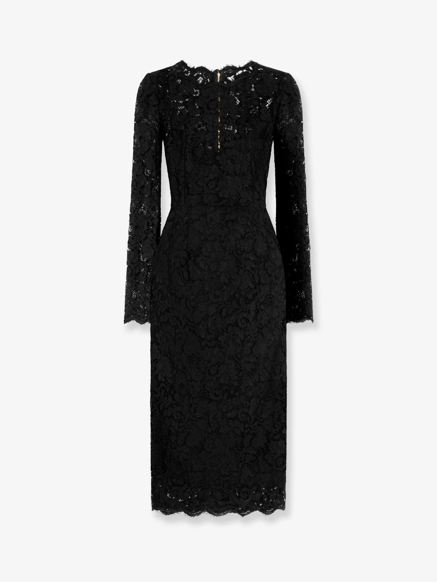 Lace Dress Cordonet Black sold by Lord & Taylor