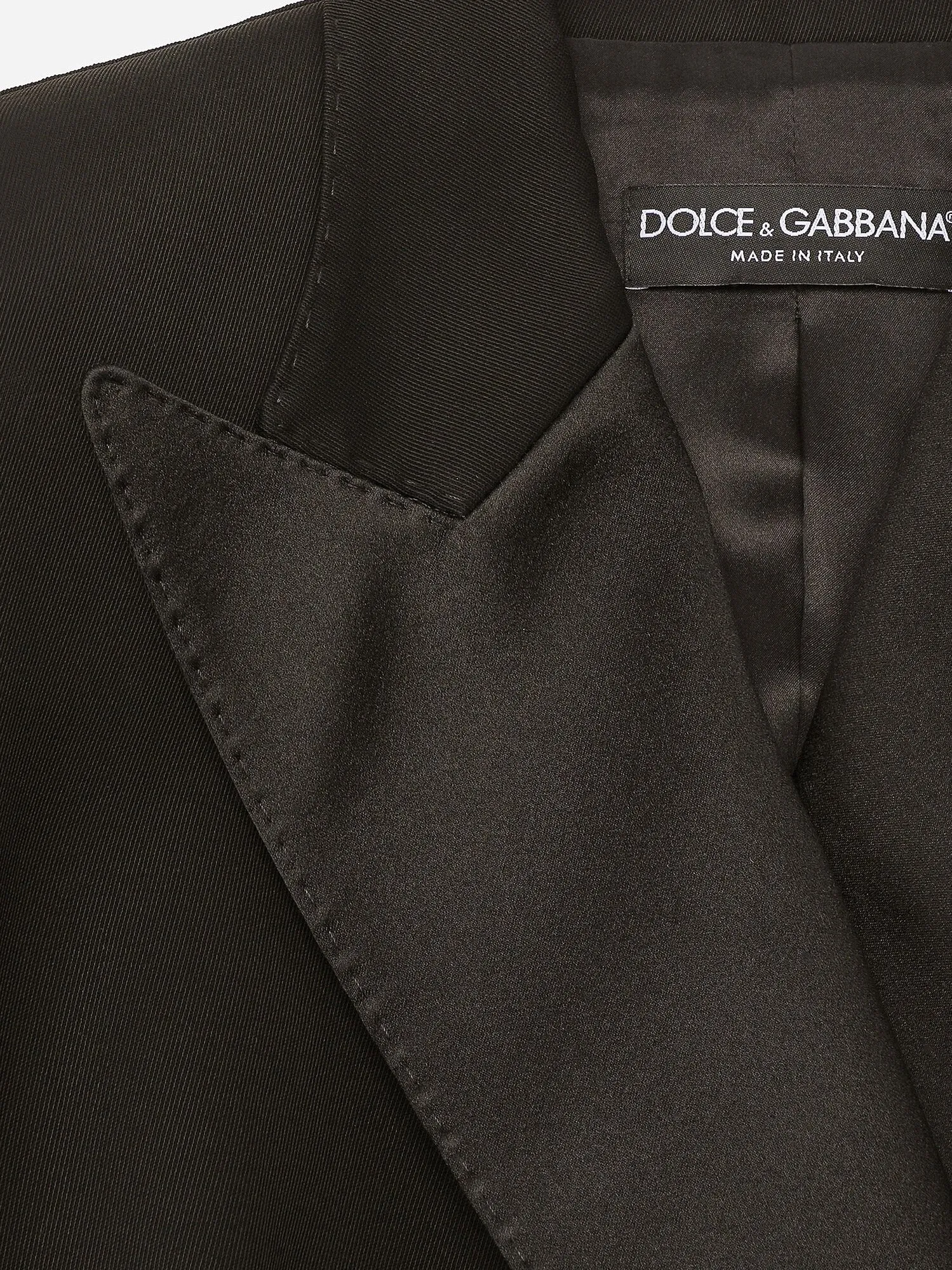 Tuxedo Blazer Wool-Silk Black sold by Lord & Taylor product image thumbnail 3