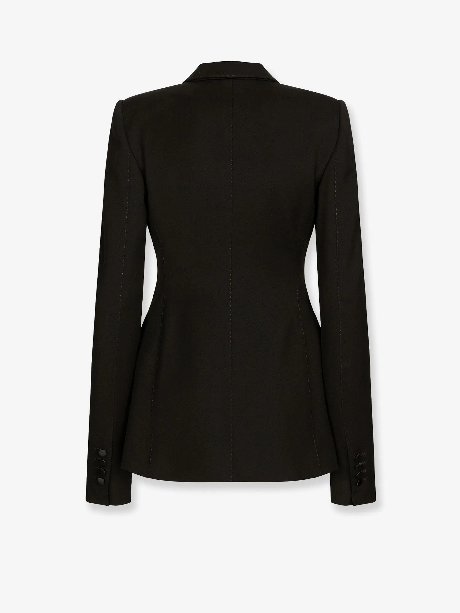 Tuxedo Blazer Wool-Silk Black sold by Lord & Taylor product image thumbnail 2