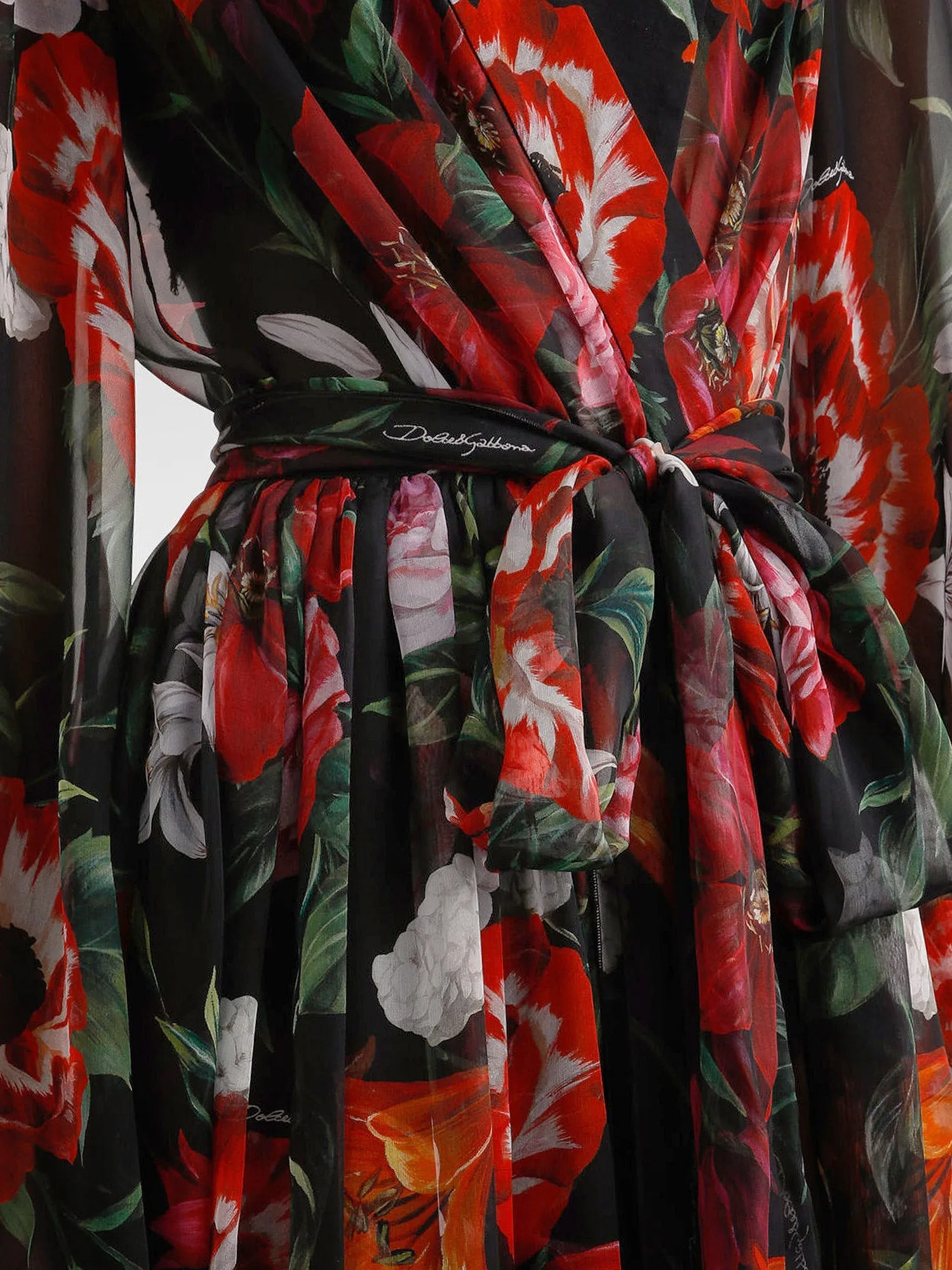 Chiffon Dress Black Silk sold by Lord & Taylor product image thumbnail 3