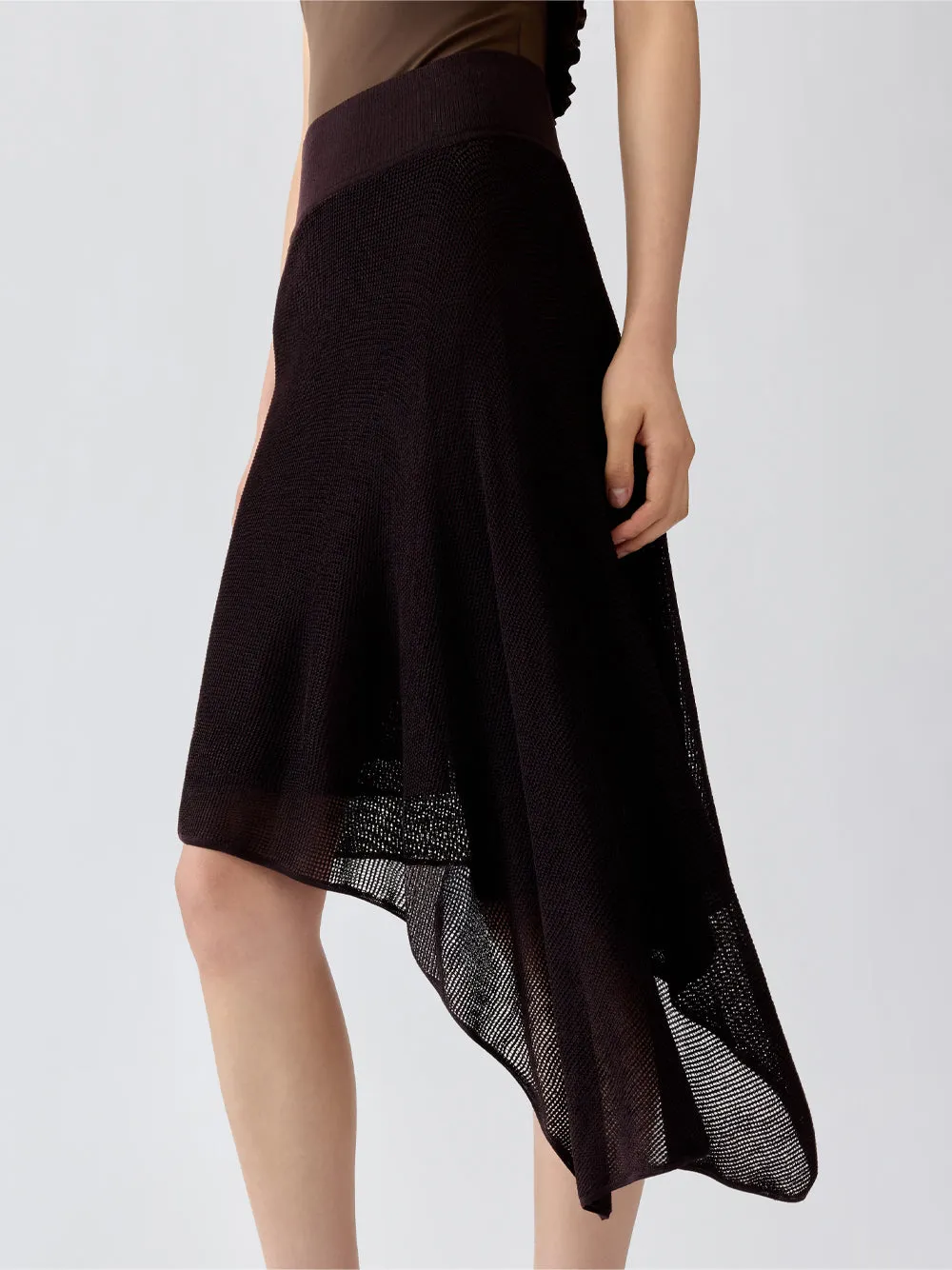 LA JUPE VOILIER IN VISCOSE sold by Lord & Taylor product image thumbnail 5