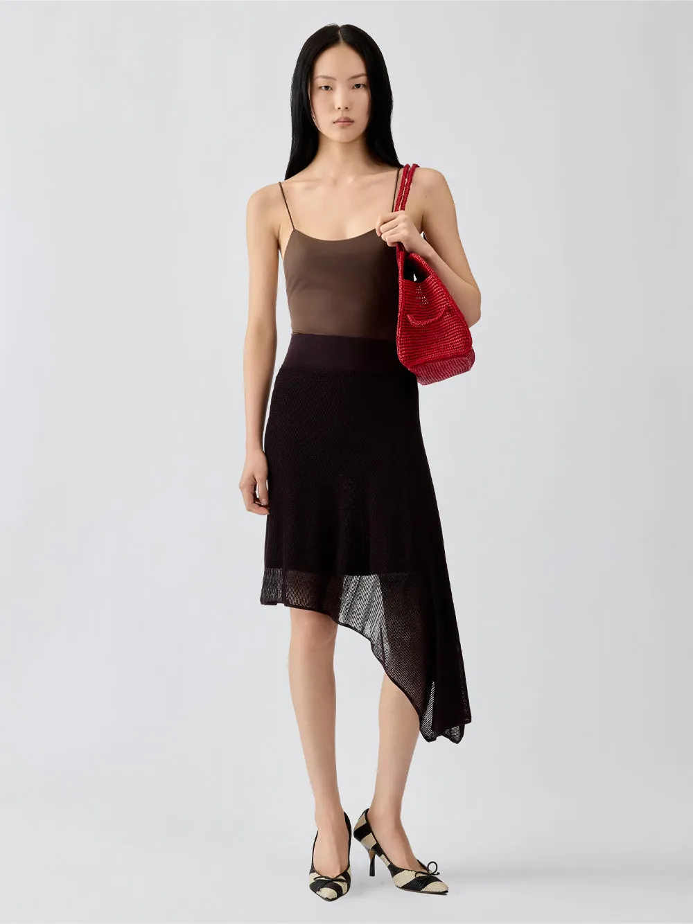 LA JUPE VOILIER IN VISCOSE sold by Lord & Taylor product image thumbnail 2
