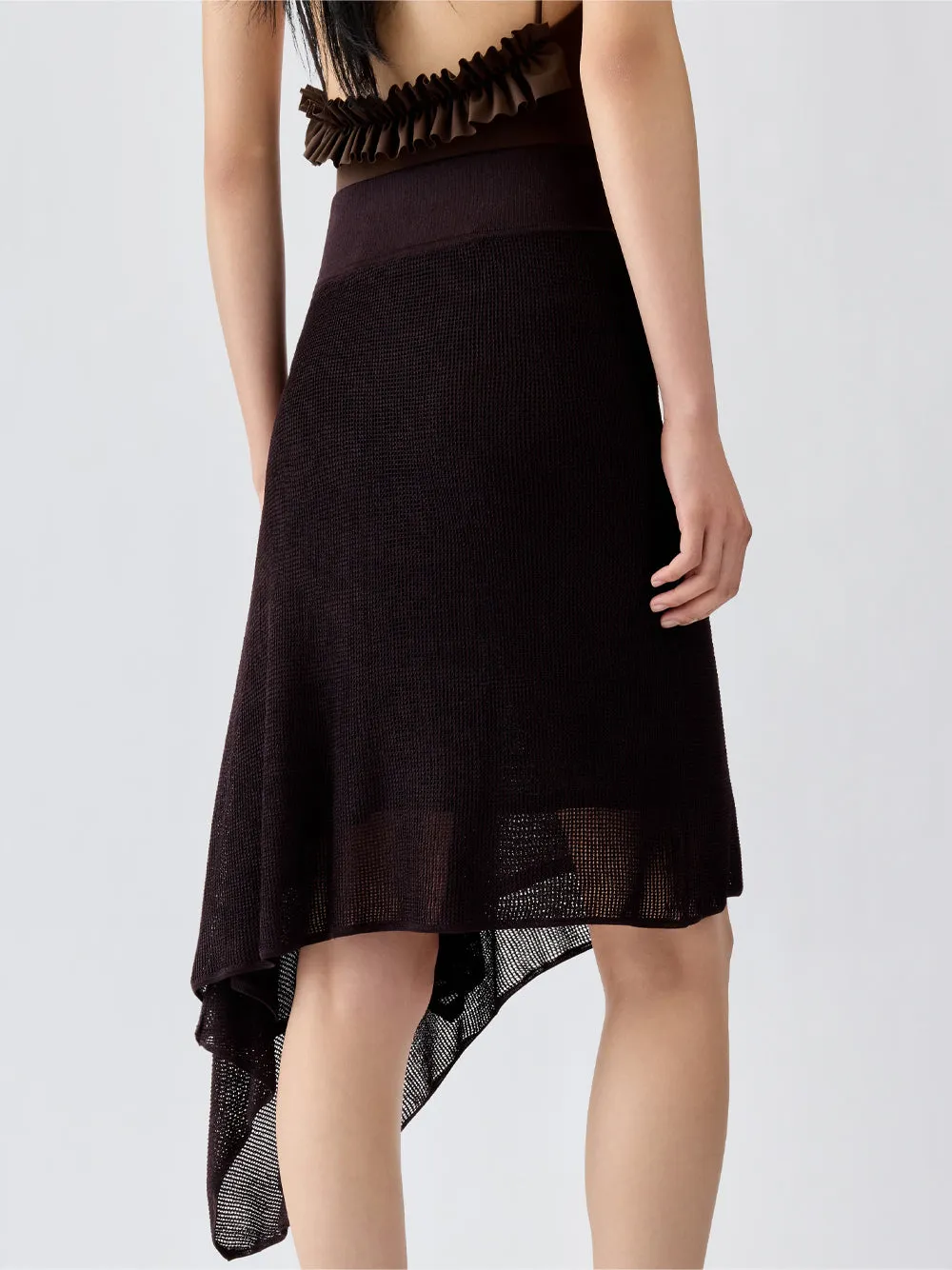 LA JUPE VOILIER IN VISCOSE sold by Lord & Taylor product image thumbnail 4