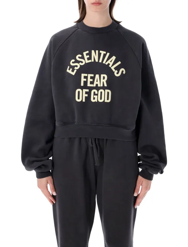 CAMPUS '90 CROPPED CREWNECK made by Fear of God
