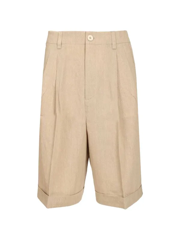 "LE SHORT PASTRO" BERMUDA TROUSERS made by Jacquemus