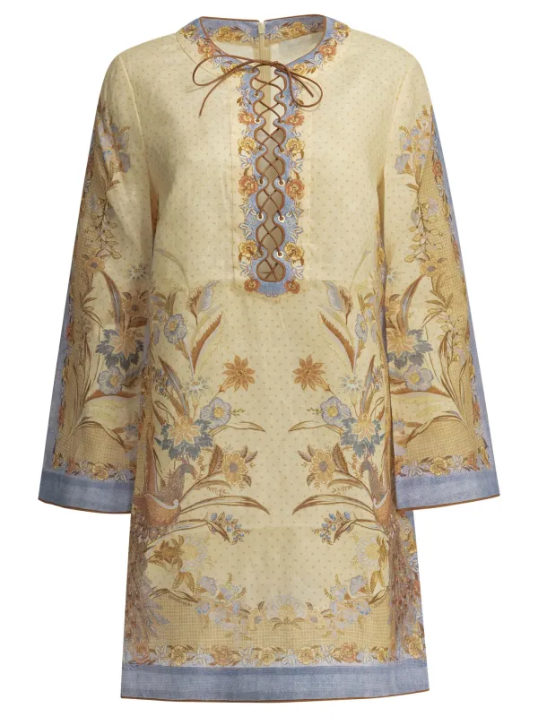 "INDRA" SHORT DRESS made by Zimmermann