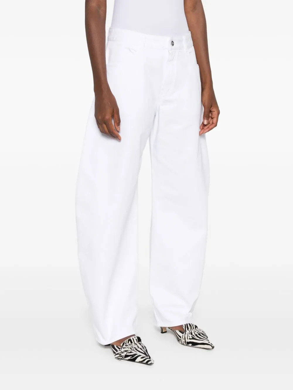 WIDE LEG JEANS sold by Lord & Taylor product image thumbnail 5
