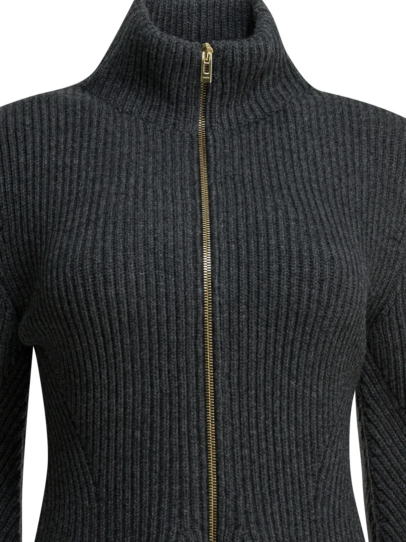 "PEPLUM" ZIPPER SWEATER sold by Lord & Taylor product image thumbnail 3