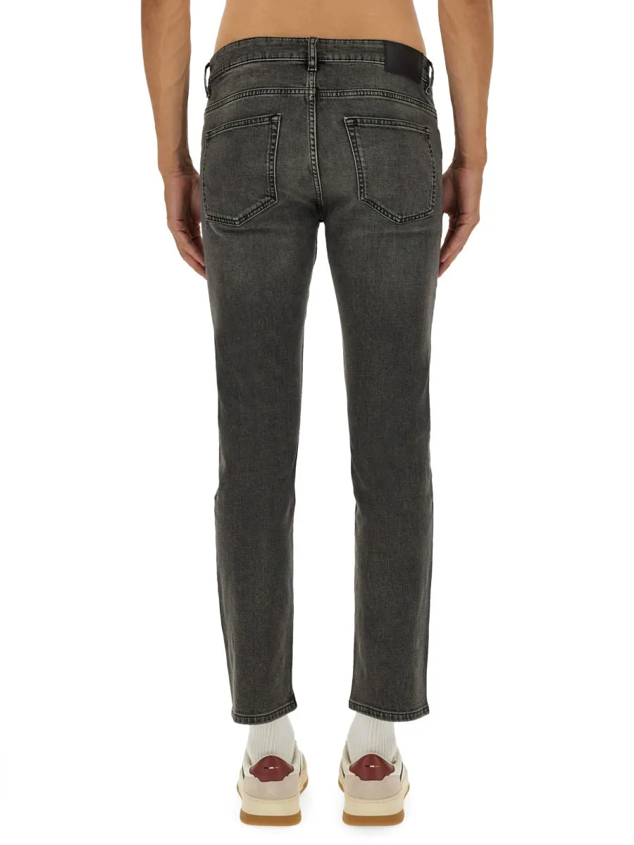 Slim Fit Jeans in Grey sold by Lord & Taylor product image thumbnail 2