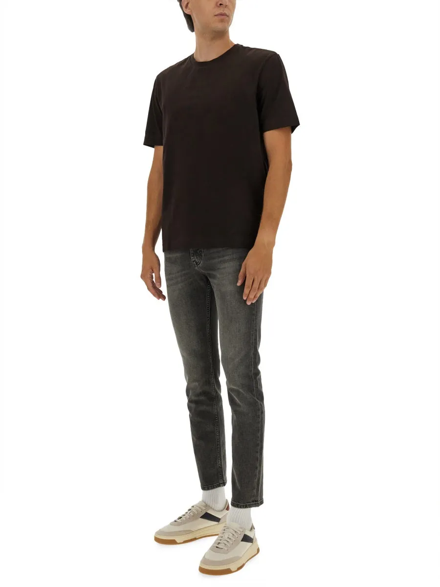 Slim Fit Jeans in Grey sold by Lord & Taylor product image thumbnail 3