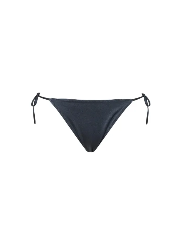 Bikini Bottom Marielle Plate Blue Lycra made by MC2 Saint Barth
