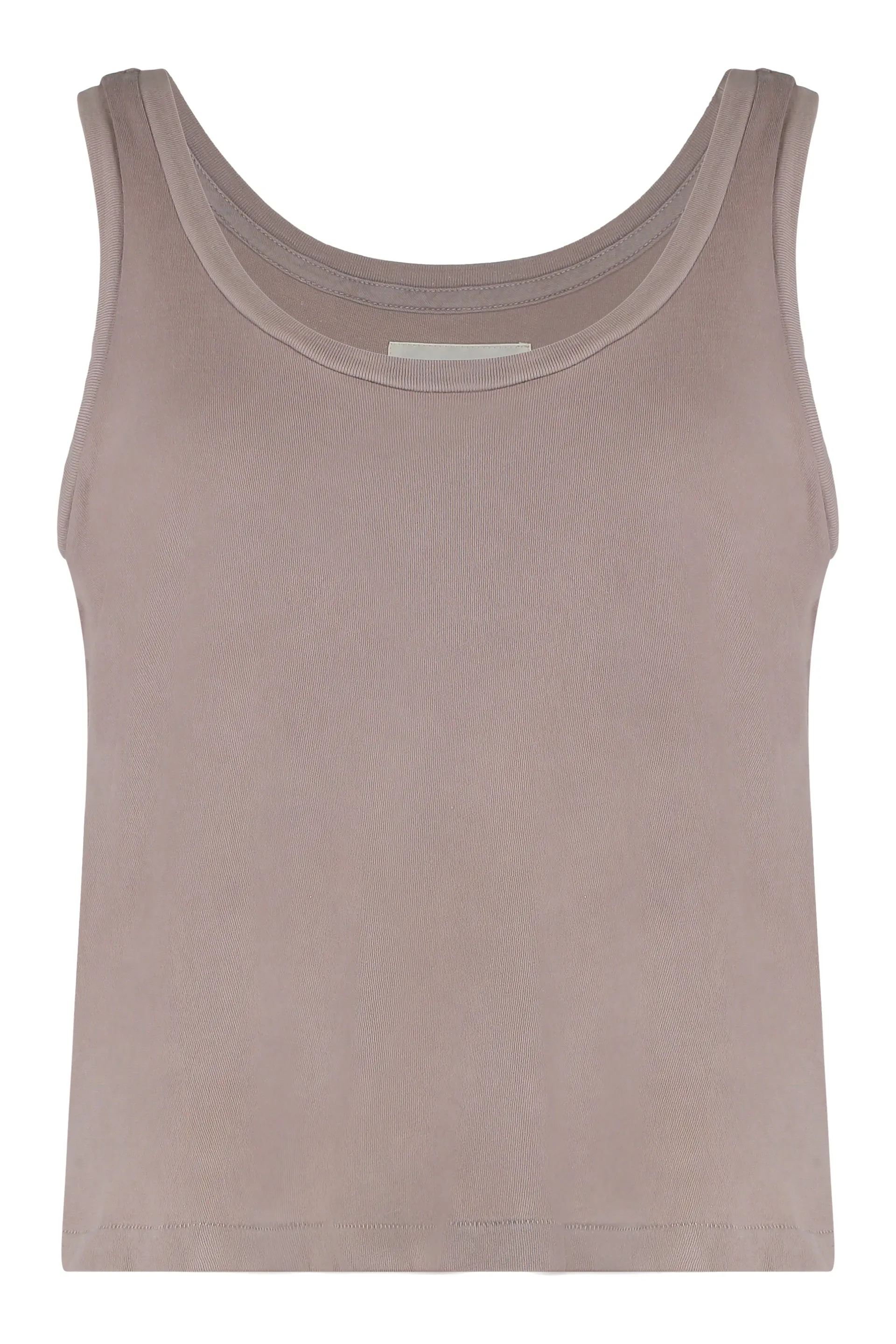 Ribbed Cotton Tank Top sold by Lord & Taylor