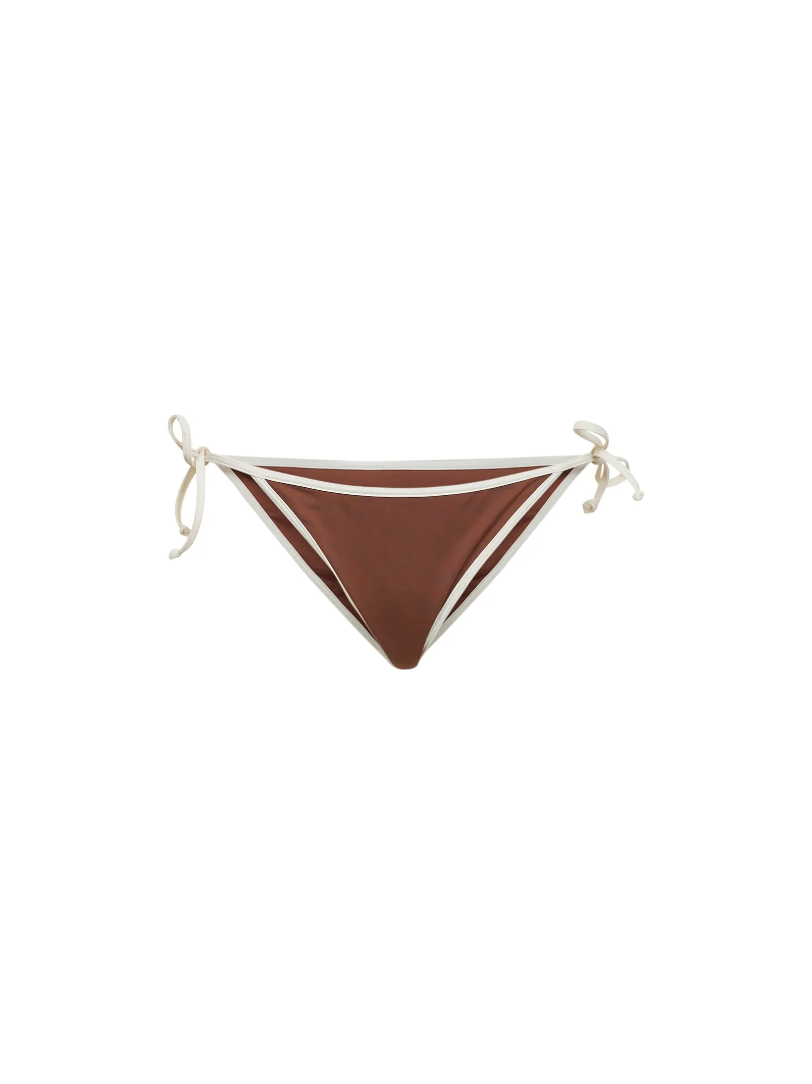 Bikini Bottoms Virgo Brown Lycra sold by Lord & Taylor