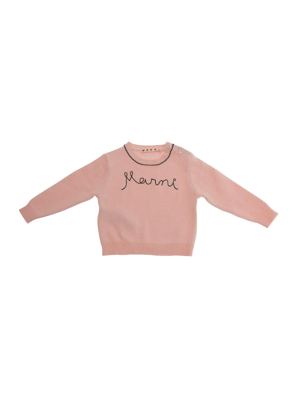Crew Neck Sweater Pink sold by Lord & Taylor