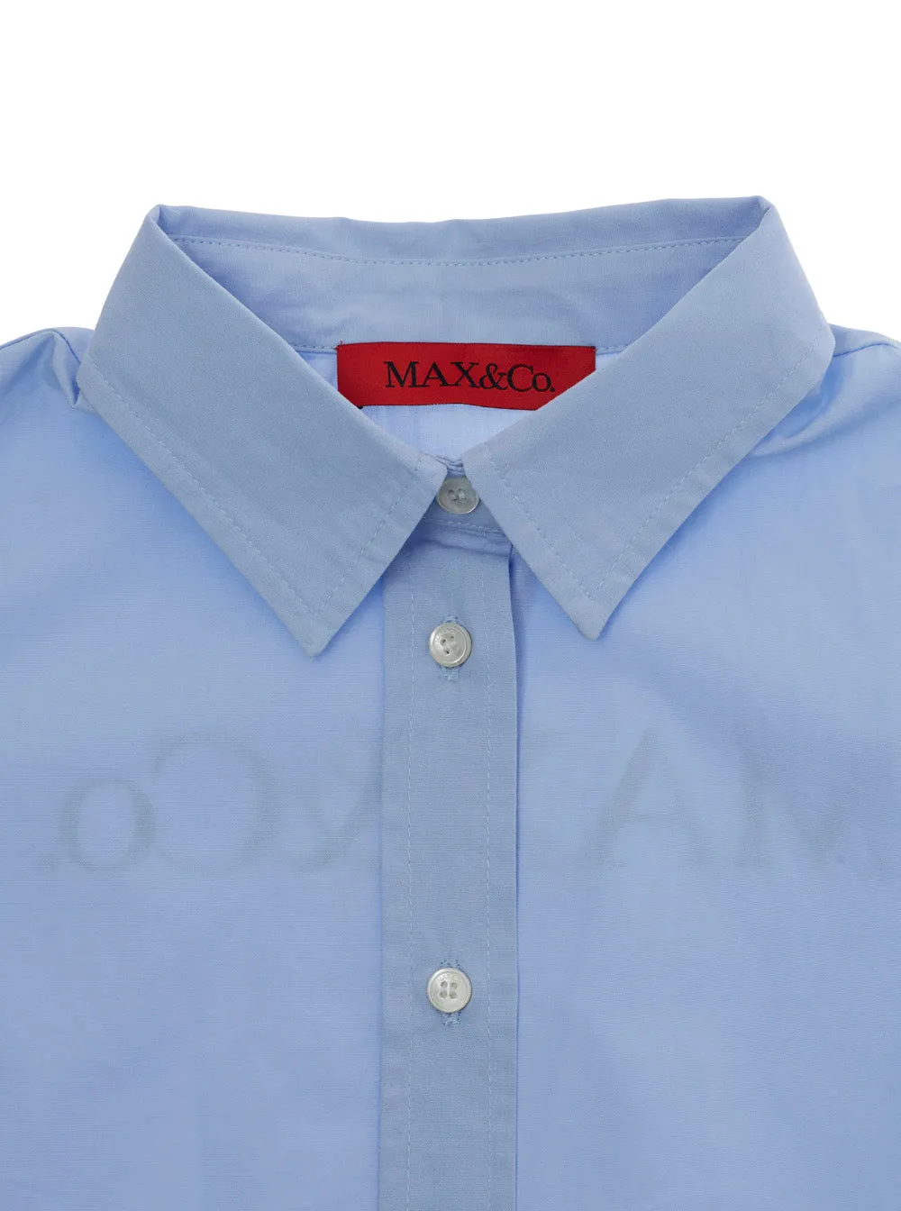 Shirt Light Blue Cotton sold by Lord & Taylor product image thumbnail 3