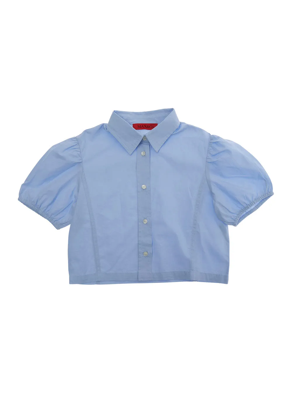 Shirt Light Blue Cotton sold by Lord & Taylor