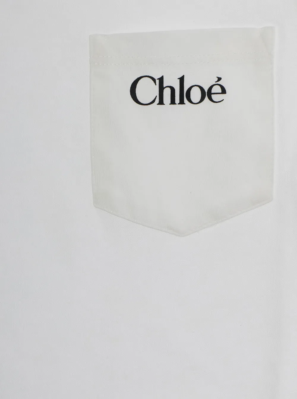 T-Shirt Round Neck White Cotton sold by Lord & Taylor product image thumbnail 3