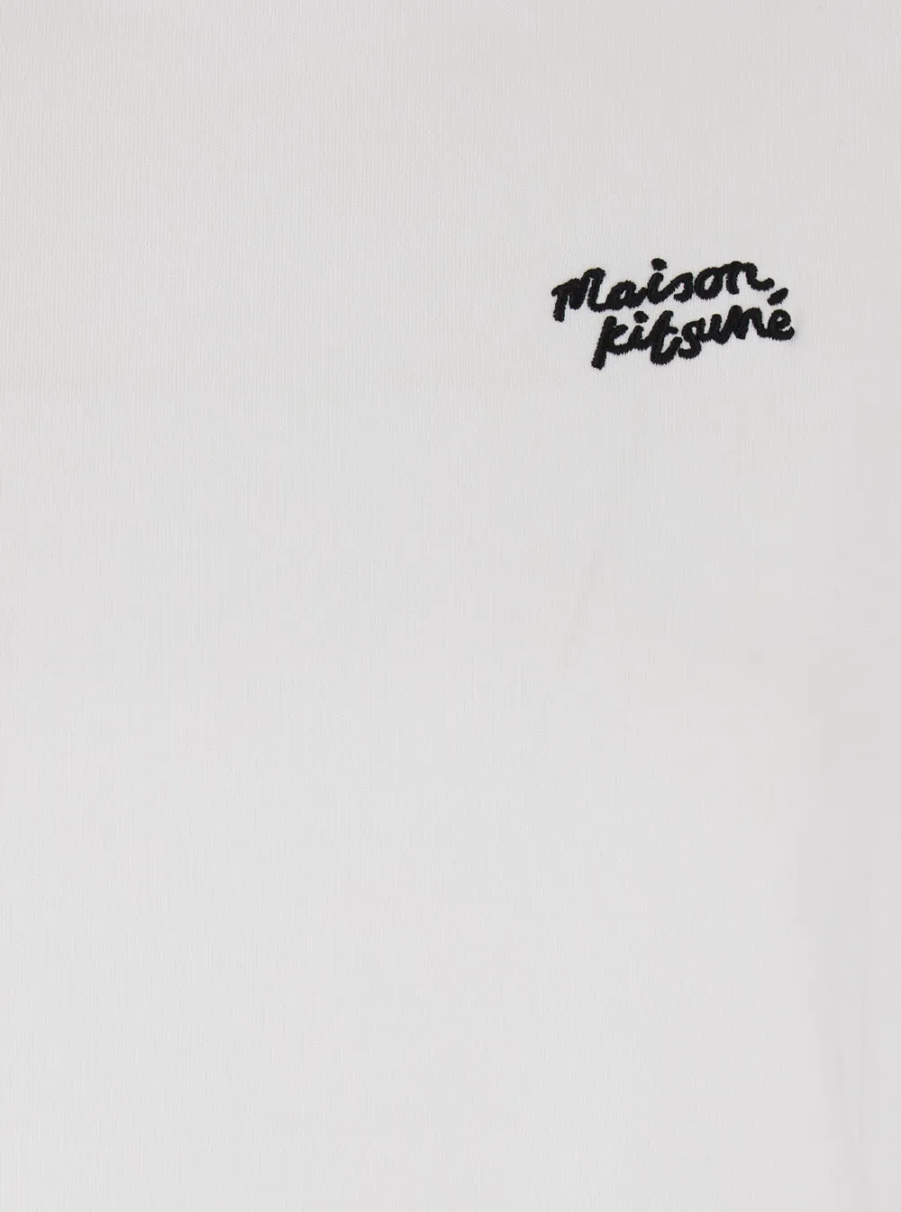 White Cotton T-Shirt with Logo sold by Lord & Taylor product image thumbnail 3