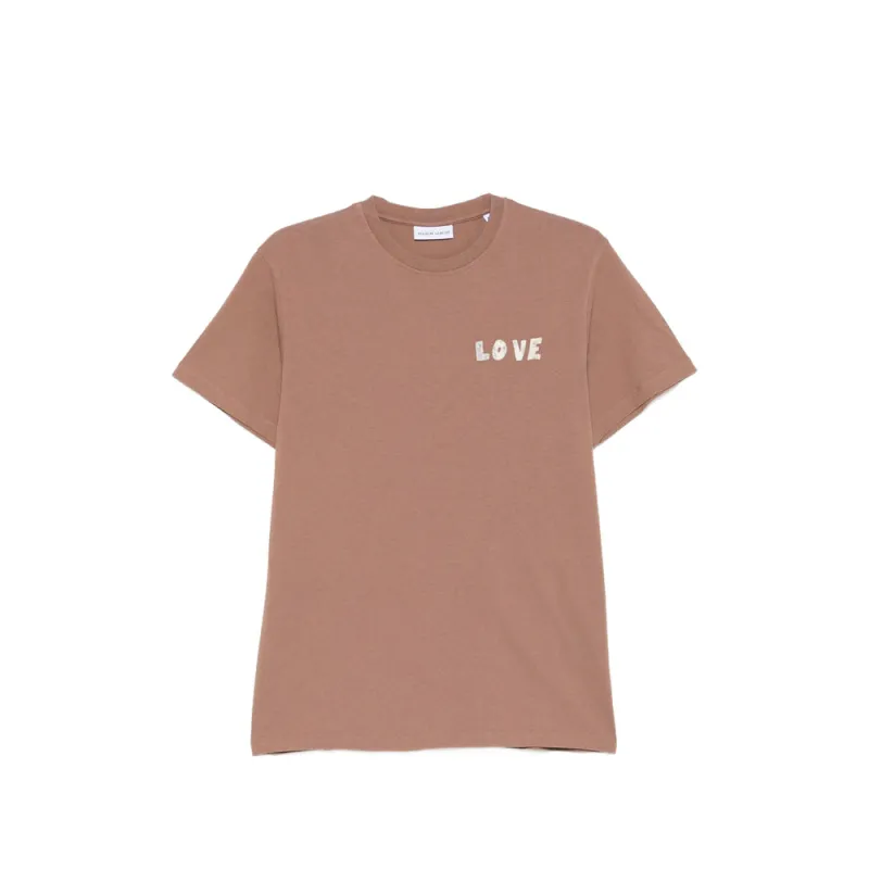 T-shirt Brown Organic Cotton made by Maison Labiche
