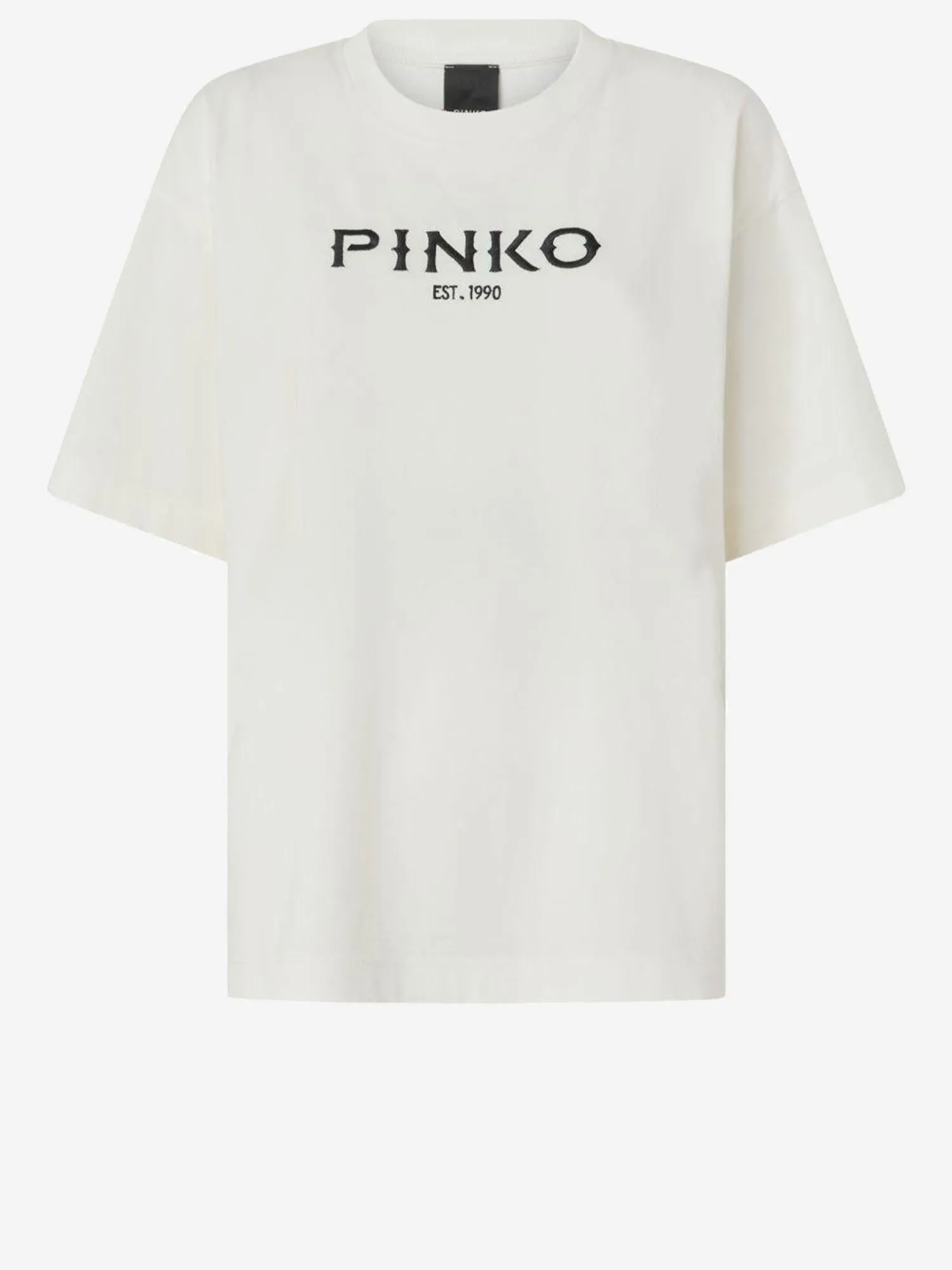 Cotton T-shirt White Logo Print sold by Lord & Taylor