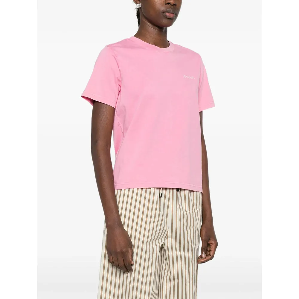 Pink Short Sleeves Crew Neck T-shirt sold by Lord & Taylor product image thumbnail 4
