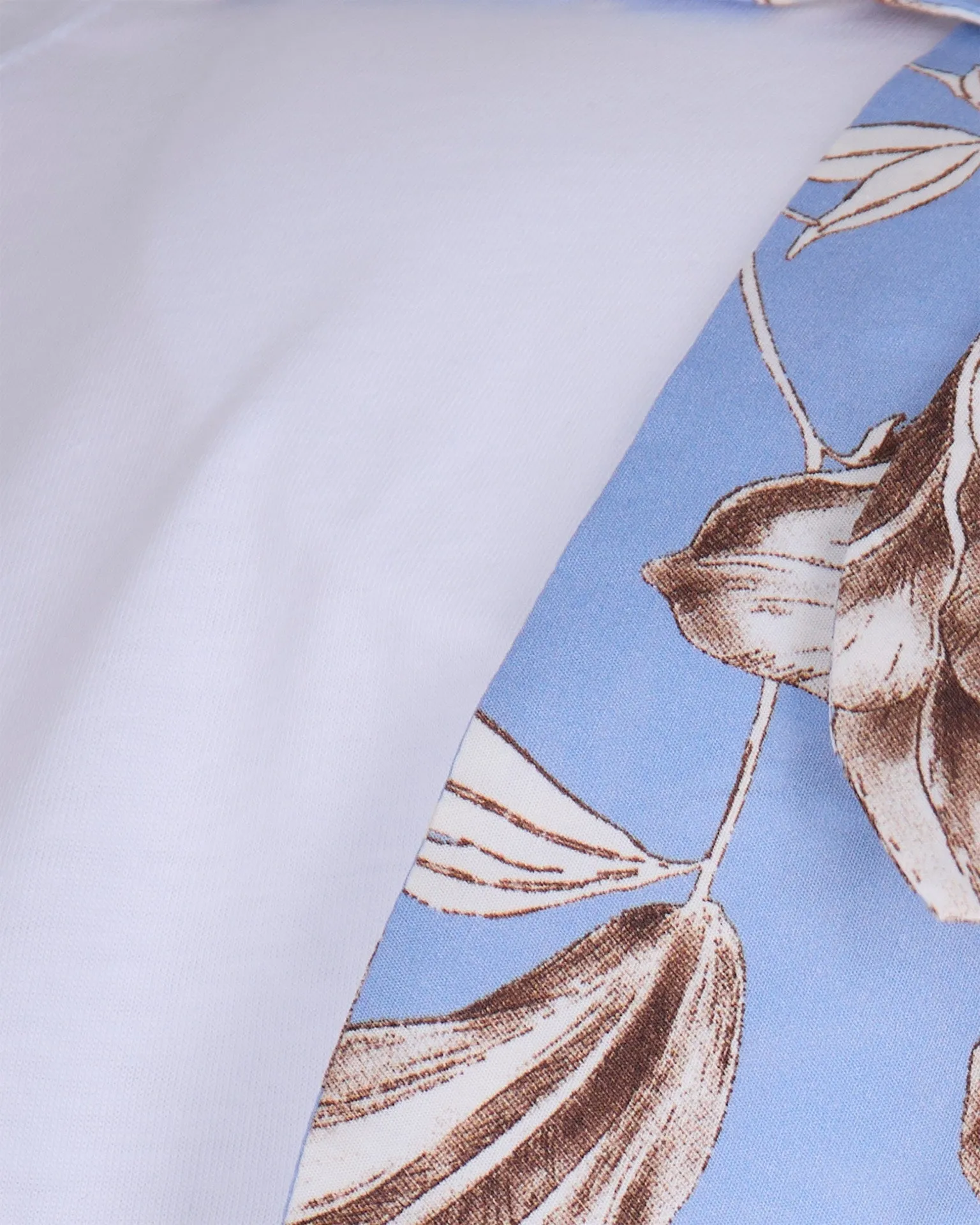 T-shirt with Floral Inserts White sold by Lord & Taylor product image thumbnail 3