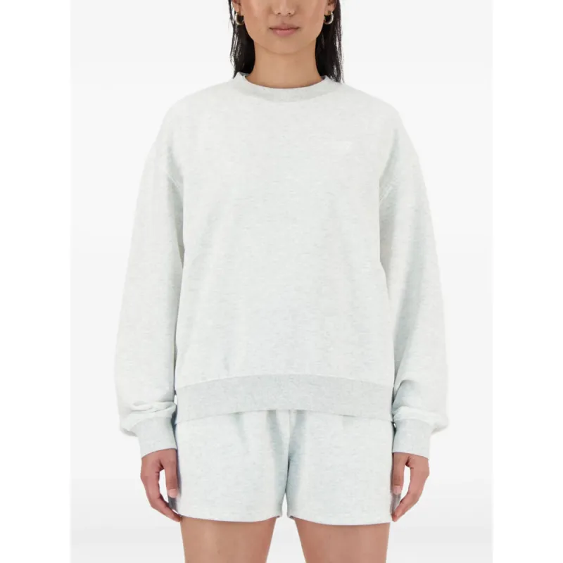 Light Grey Crew Neck Sweater made by New Balance