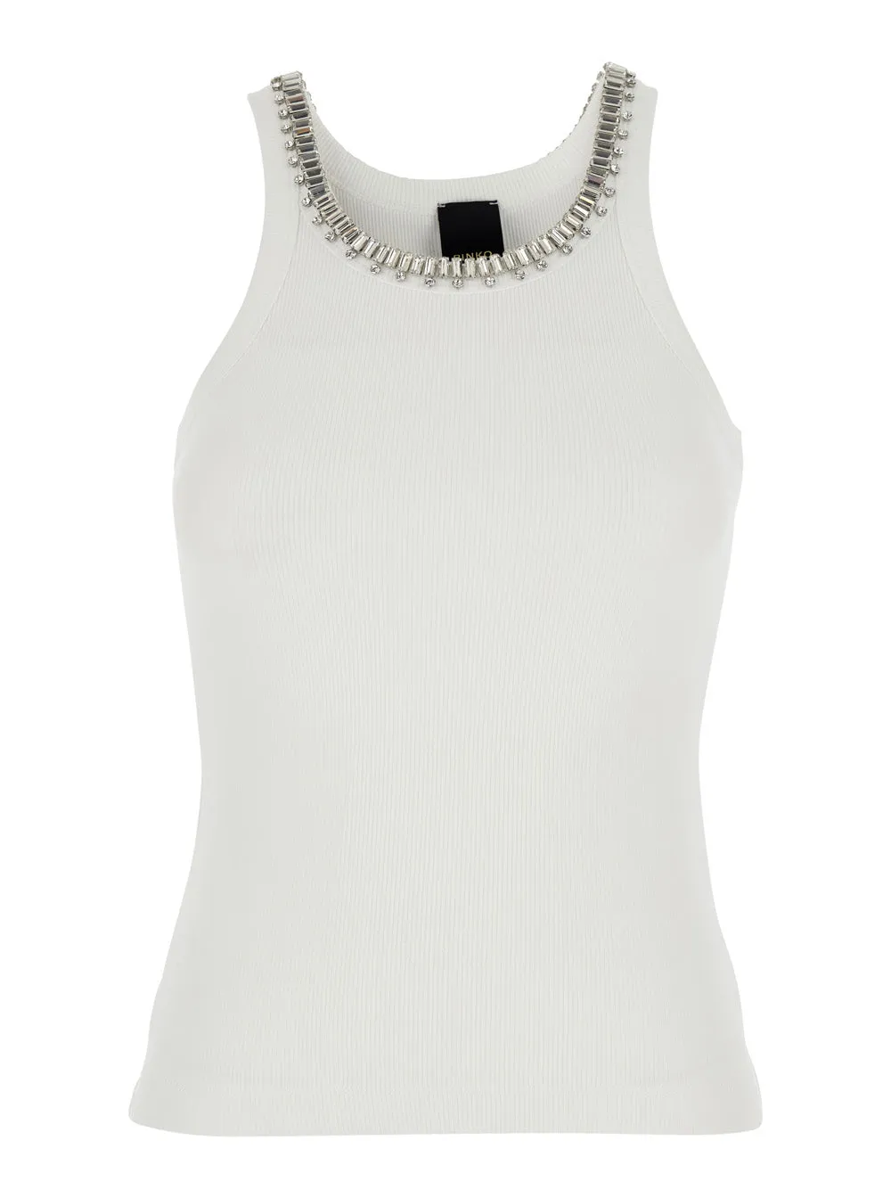 Top White Ribbed Cotton sold by Lord & Taylor