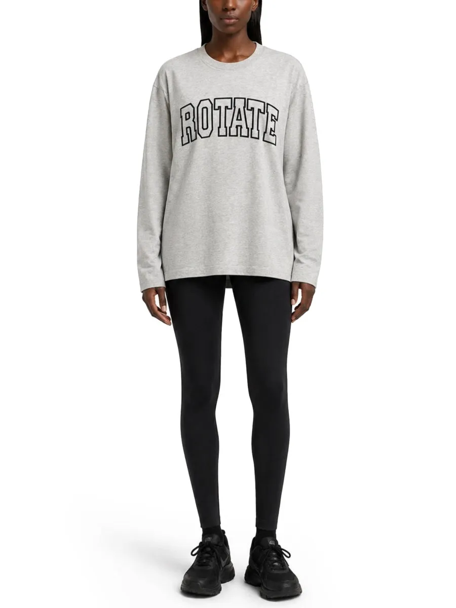 Logo T-Shirt in Grey sold by Lord & Taylor product image thumbnail 3