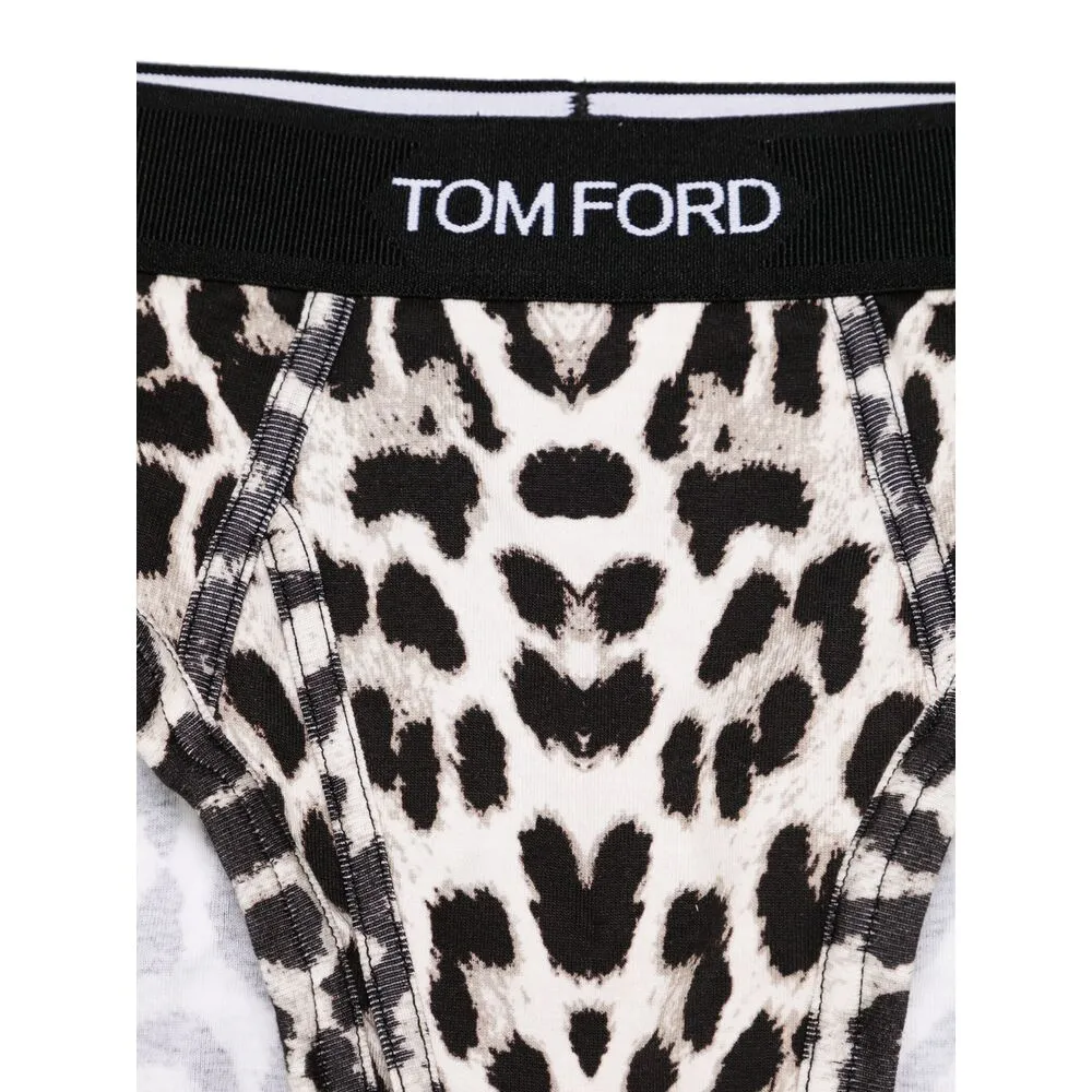 Leopard Print Mid-Rise Briefs sold by Lord & Taylor product image thumbnail 2