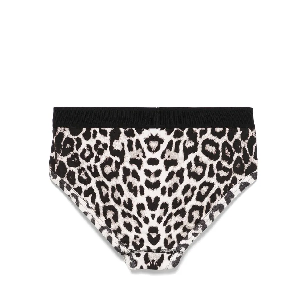 Leopard Print Mid-Rise Briefs sold by Lord & Taylor product image thumbnail 3