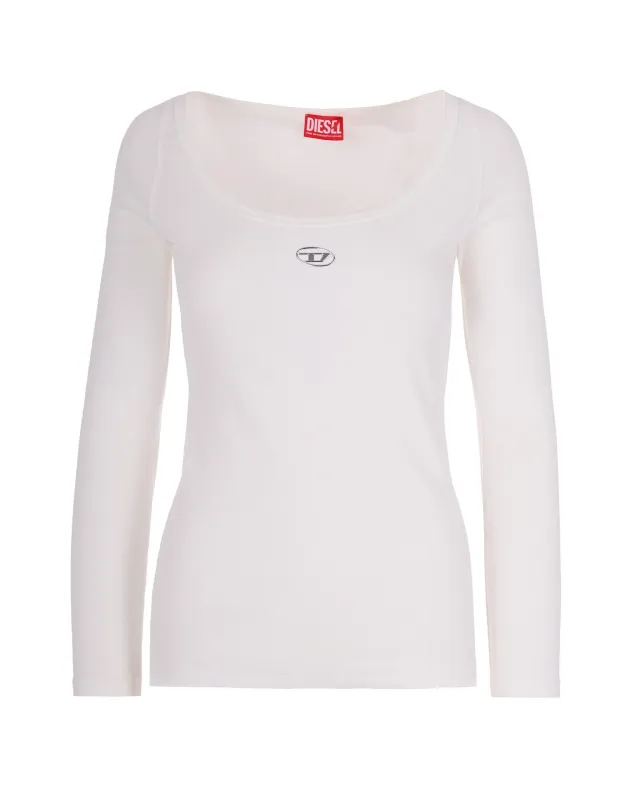 Long-Sleeve T-Shirt T-BAL-OD White made by Diesel