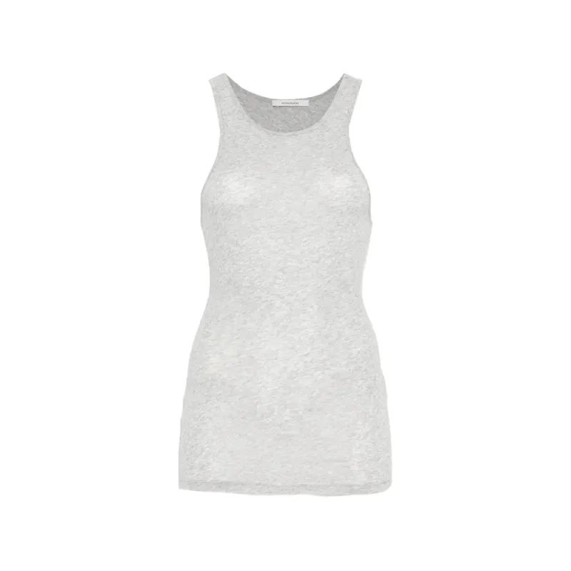 Tank Top Racer Back Grey made by Entire Studios