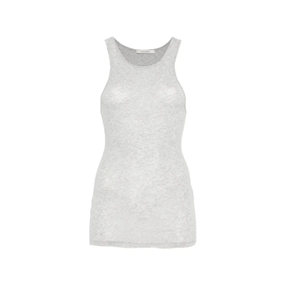 Tank Top Racer Back Grey sold by Lord & Taylor
