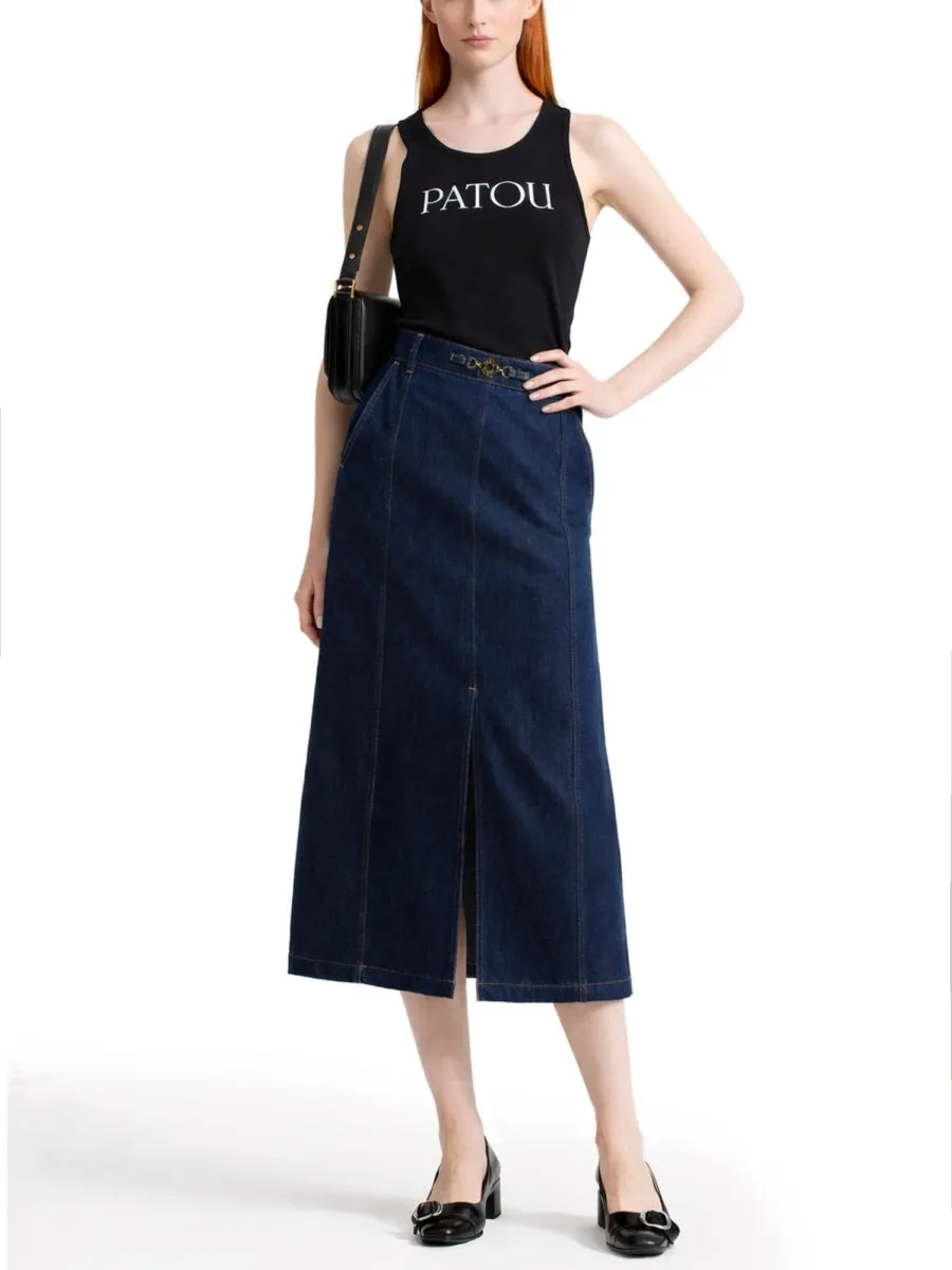Logo Print Tank Top sold by Lord & Taylor product image thumbnail 3
