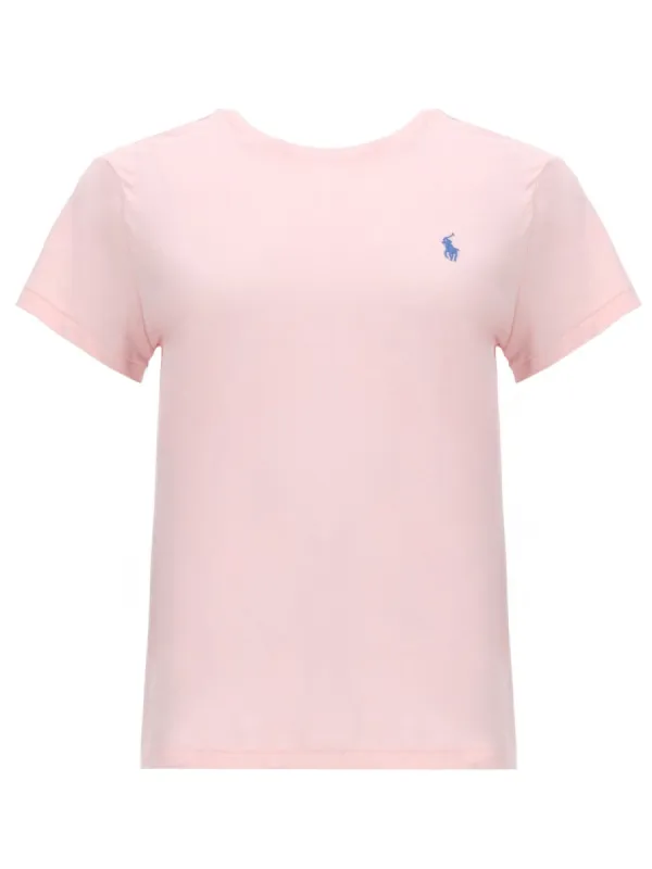 T-shirt With Logo Pink made by Polo by Ralph Lauren